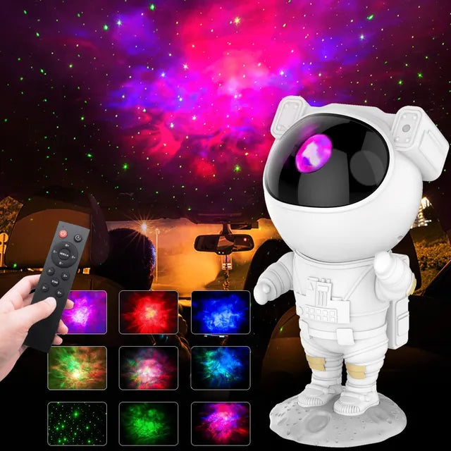 Kids Gift Astronaut Star Projector Night Light with Remote Control 360 Adjustable Design Bedroom Nebula Galaxy Projector Lights